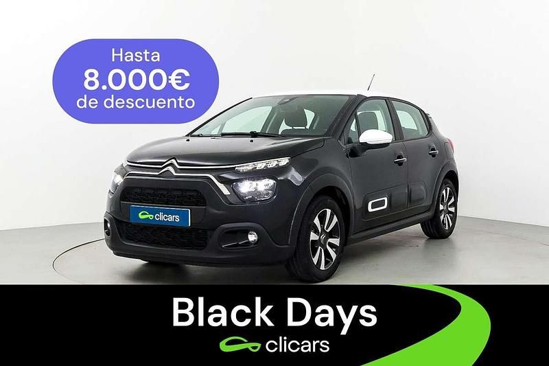 Negro Usado 2022 Citroën C3 Feel Utilitario | 9490 € (Super precio) - Imagen 1/4