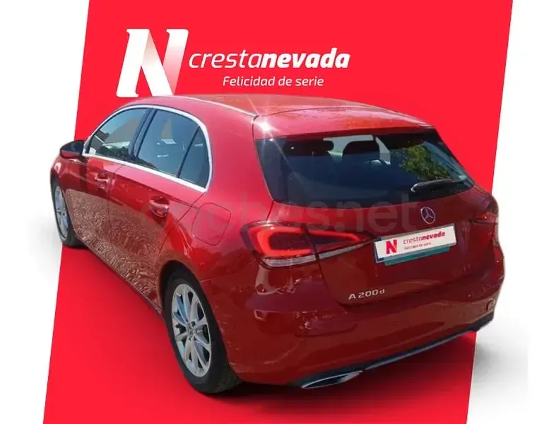 Usado Mercedes A200 150 CV (110 kW) 2019 Rojo Berlina