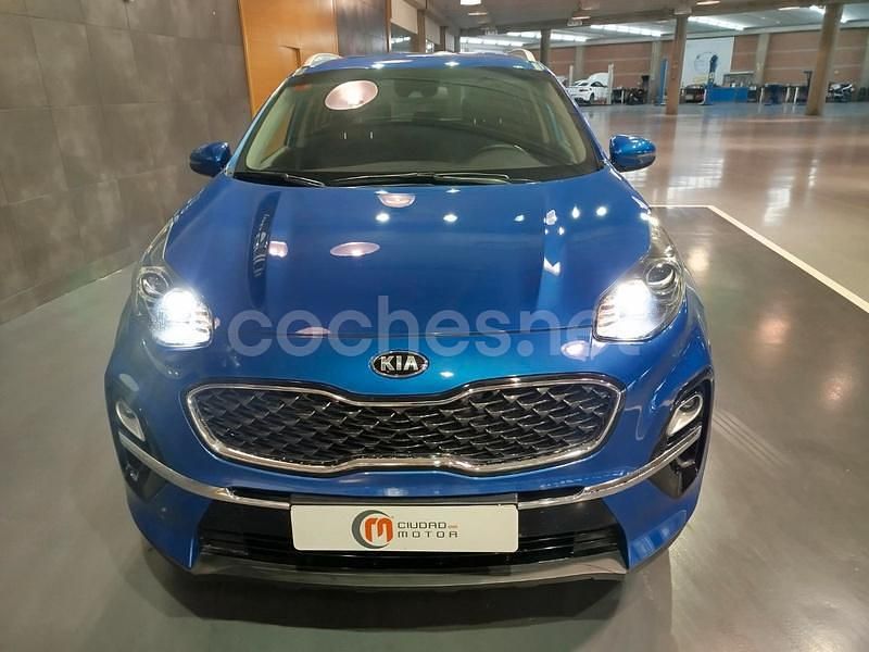 Usado Kia Sportage 115 CV (84 kW) 2019 Azul SUV