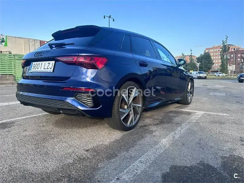 Usado Audi A3 S-Line 150 CV (110 kW) 2022 Azul Berlina