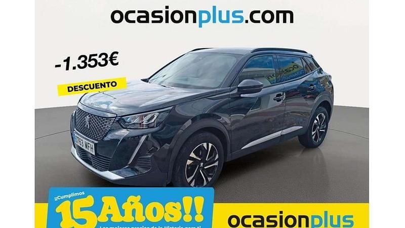 Negro Usado 2023 Peugeot 2008 Allure SUV | 13.537 € (Buen precio) - Imagen 1/4