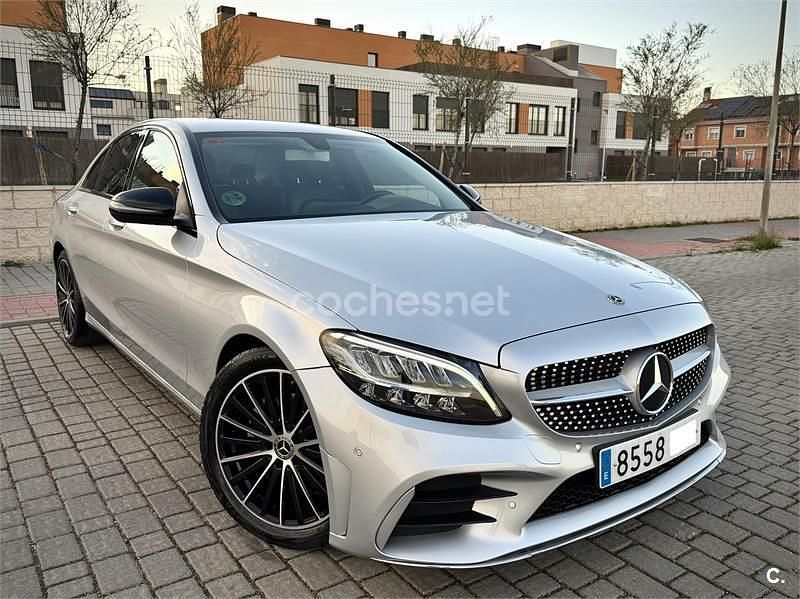 Usado Mercedes C220 194 CV (142 kW) 2020 Gris / plata Berlina