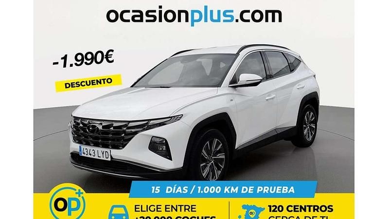 Usado Hyundai Tucson 150 CV (110 kW) 2022 Blanco SUV
