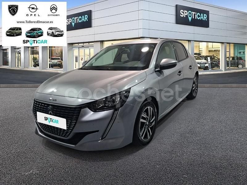 Gris / plata Usado 2023 Peugeot 208 Allure Utilitario | 13.900 € (Precio justo) - Imagen 1/4