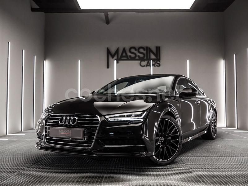 Negro Usado 2017 Audi A7 Sportback S-Line Utilitario | 32.999 € (Caro) - Imagen 1/4