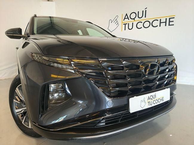 Gris Usado 2021 Hyundai Tucson SUV | 24.500 € (Precio justo) - Imagen 1/4