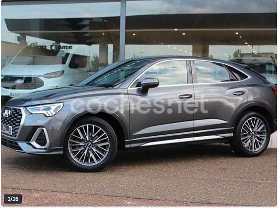 Gris / plata Usado 2020 Audi Q3 Sportback S-Line SUV | 37.500 € (Caro) - Imagen 1/4