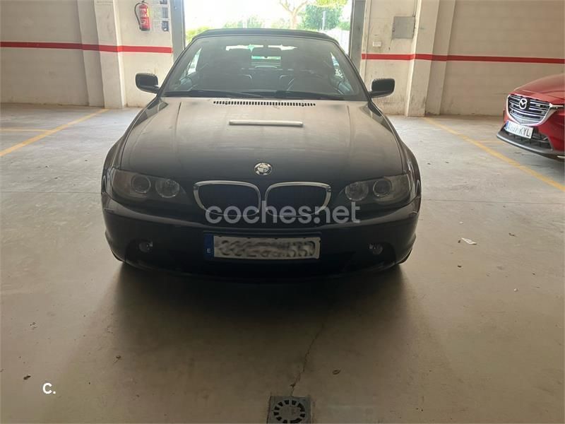 Negro Usado 2003 BMW 318 Cabriolet Descapotable | 9500 € - Imagen 1/4