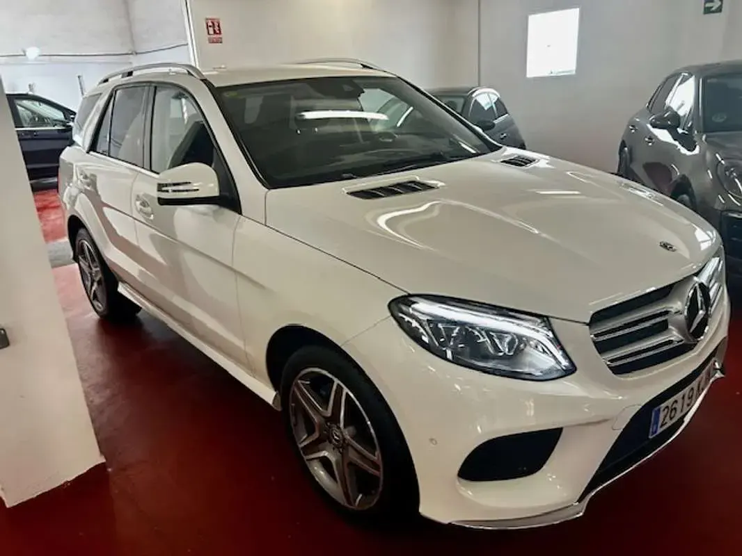 Usado Mercedes GLE250 204 CV (150 kW) 2018 Blanco SUV
