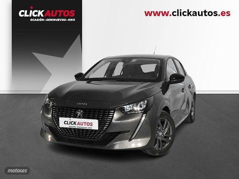 Gris Usado 2022 Peugeot 208 Active Utilitario | 13.050 € (Precio justo) - Imagen 1/4