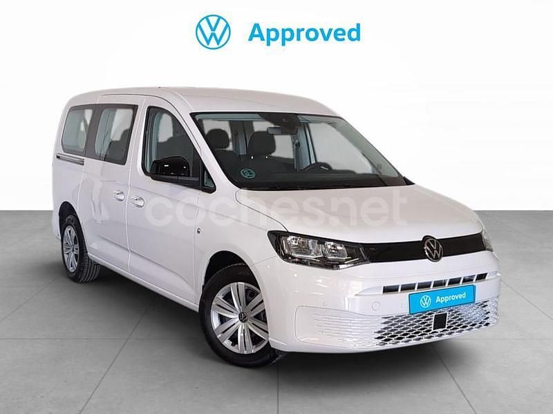 Blanco Usado 2025 VW Caddy Maxi Monovolumen | 31.890 € (Precio justo) - Imagen 1/4