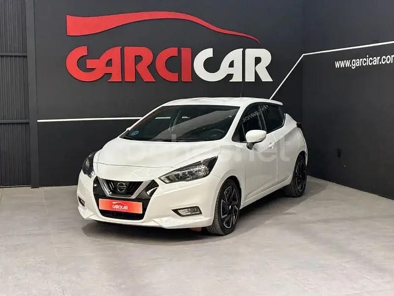 Blanco Usado 2021 Nissan Micra Acenta Utilitario | 12.600 € (Un poco caro) - Imagen 1/1