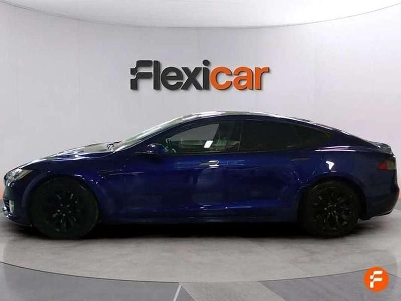 Begagnad Tesla Model S 386 kW (525 HK) 2019 Blå Halvkombi