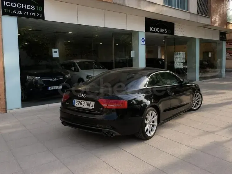 Usado Audi A5 S-Line 177 CV (130 kW) 2013 Negro Coupe
