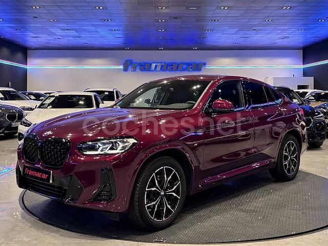 Rojo Usado 2024 BMW X4 xLine SUV | 54.990 € (Precio justo) - Imagen 1/4
