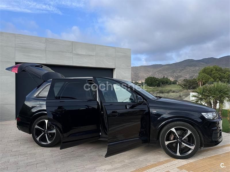 Usado Audi Q7 S-Line 272 CV (200 kW) 2017 Negro SUV