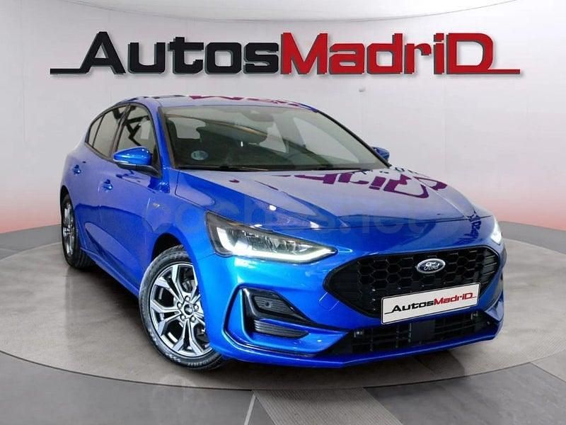 Azul Usado 2023 Ford Focus ST-Line Berlina | 17.990 € (Un poco caro) - Imagen 1/4