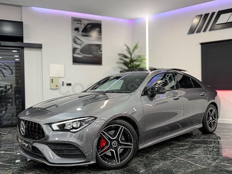Usado Mercedes CLA220 190 CV (139 kW) 2021 Gris / plata Berlina