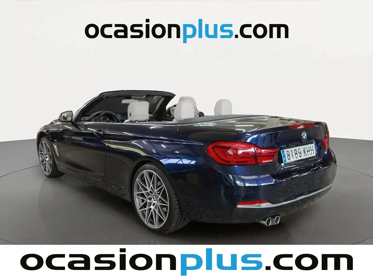 Usado BMW 420 Luxury Line 190 CV (139 kW) 2018 Azul Descapotable