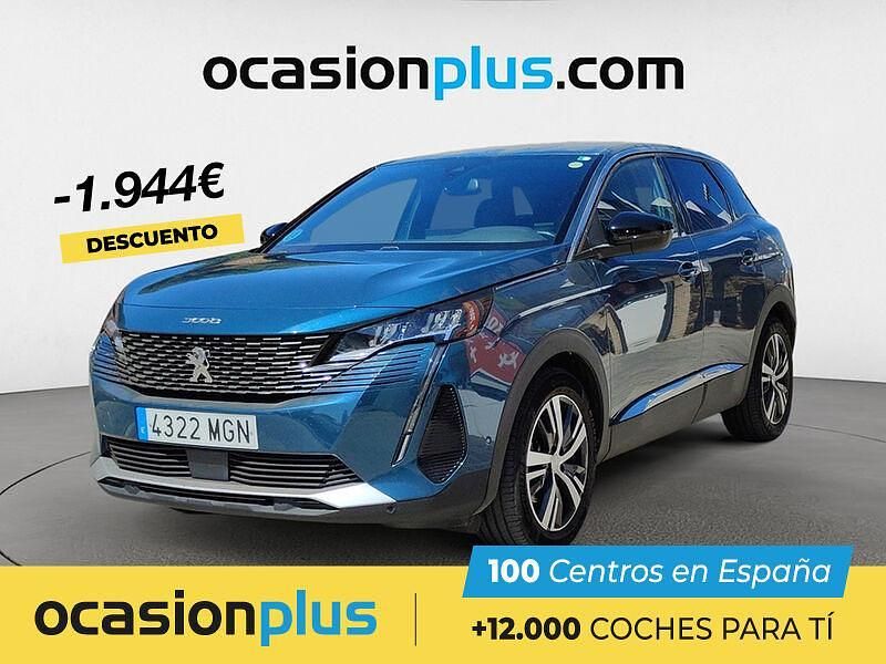 Azul Usado 2023 Peugeot 3008 Allure SUV | 20.290 € (Precio justo) - Imagen 1/4