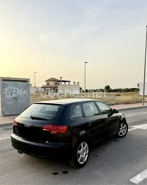 Usado Audi A3 Ambition 140 CV (102 kW) 2007 Negro Utilitario