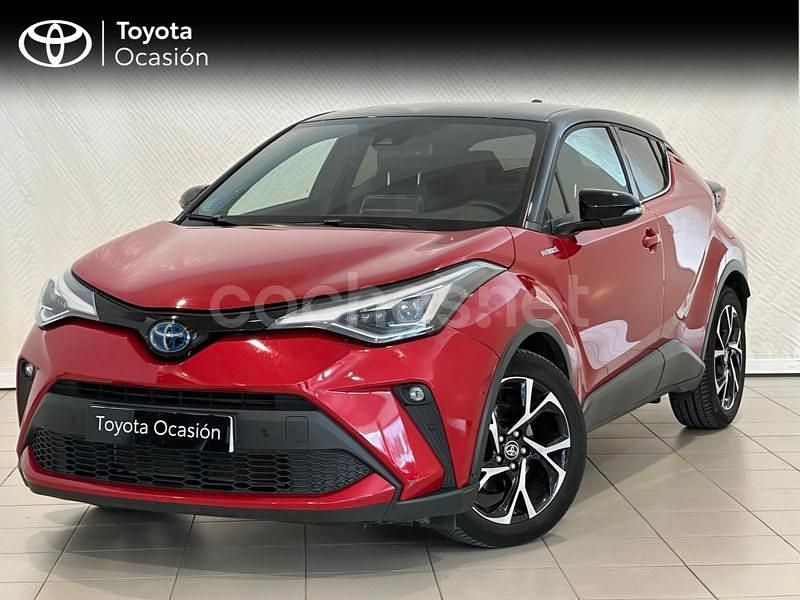 Rojo Usado 2021 Toyota C-HR Advance SUV | 26.999 € (Un poco caro) - Imagen 1/4