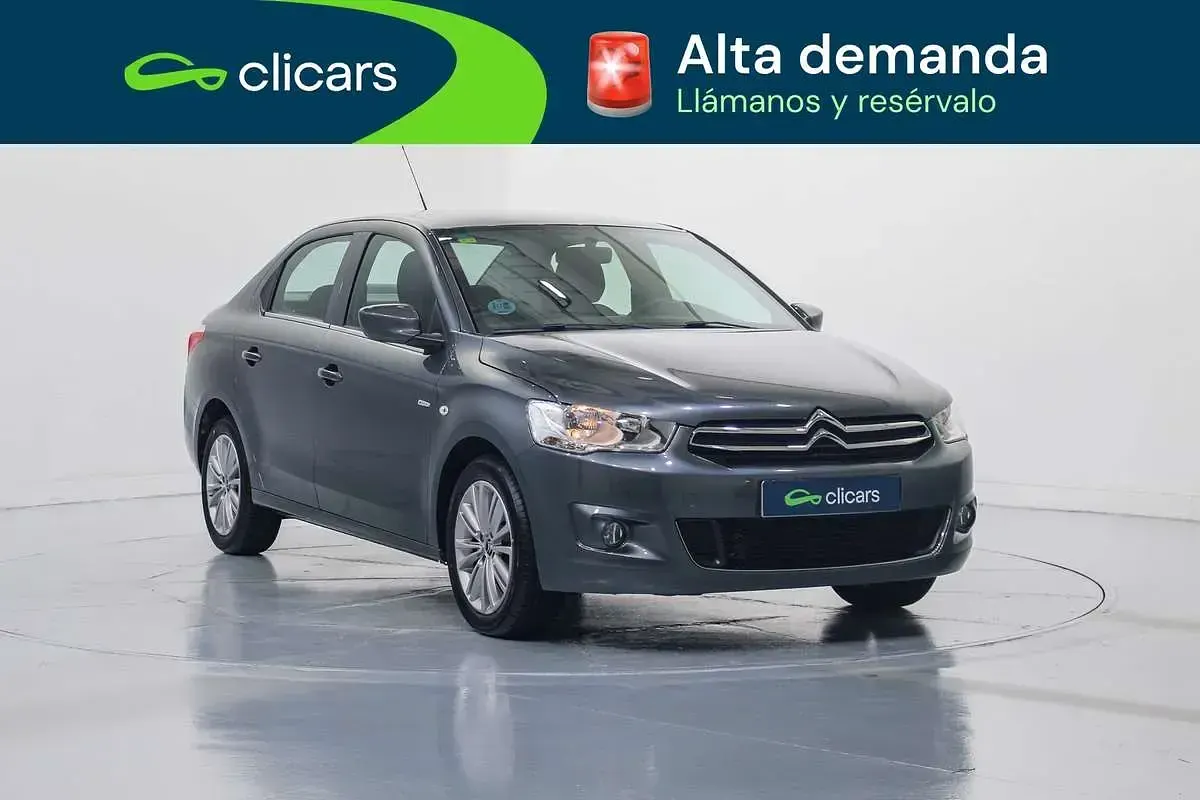 Usado Citroën C-Elysee I Exclusive 116 CV (85 kW) 2015 Gris Berlina