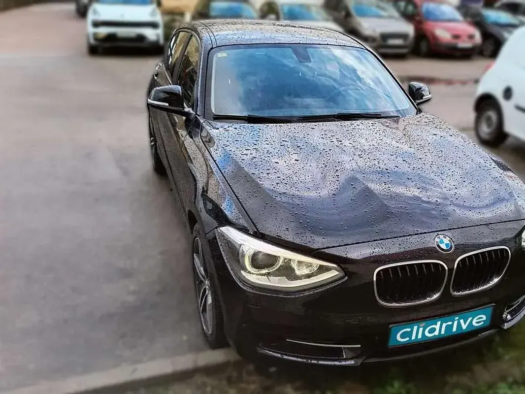 Usado BMW 116 Sport Line 116 CV (85 kW) 2012 Azul Utilitario
