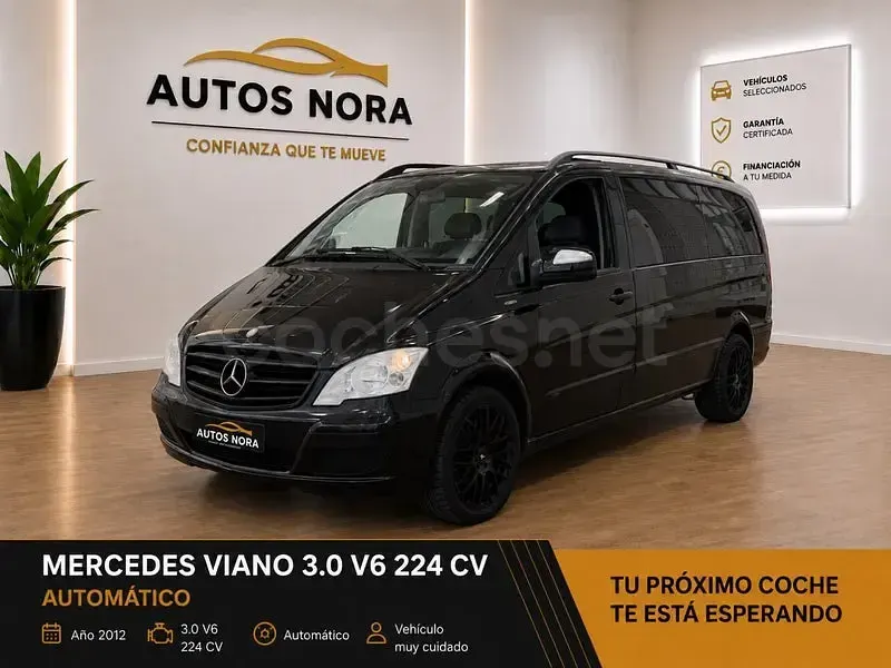 Usado Mercedes Viano 224 CV (164 kW) 2011 Negro Monovolumen