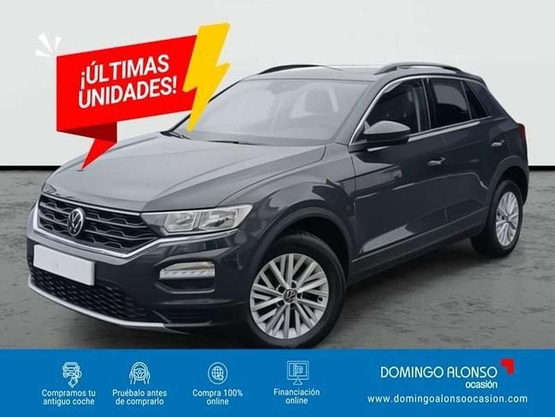 Usado VW T-Roc 110 CV (80 kW) 2021 Gris SUV