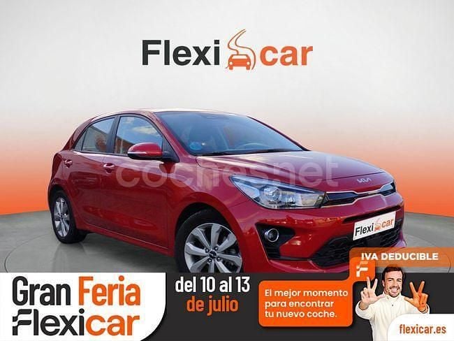 Rojo Usado 2022 Kia Rio Berlina | 16.490 € (Precio justo) - Imagen 1/4
