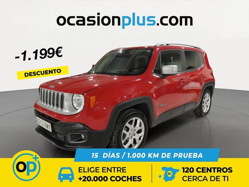 Usado Jeep Renegade Limited 140 CV (102 kW) 2018 Rojo SUV