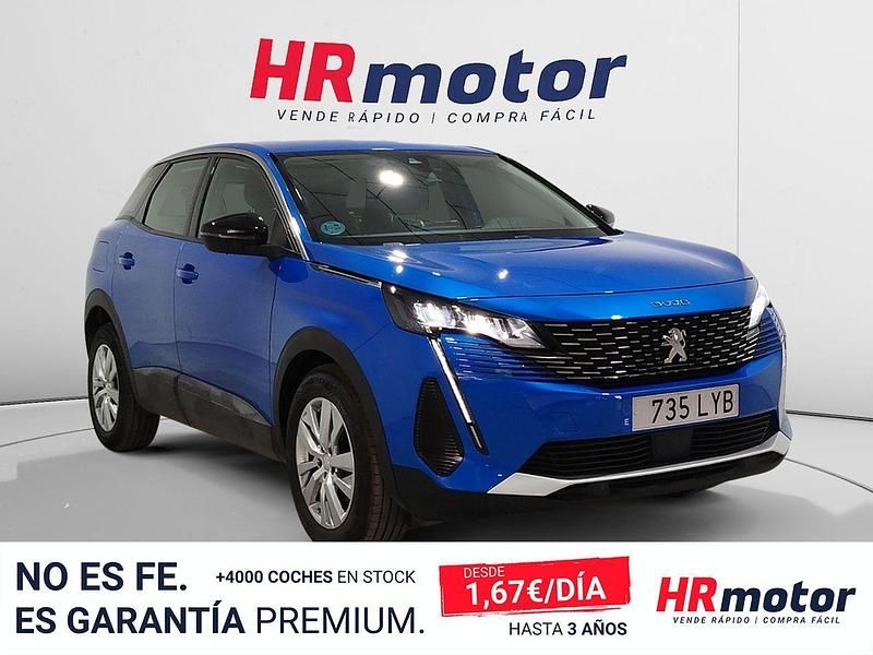 Usado Peugeot 3008 Active 131 CV (96 kW) 2022 Azul SUV