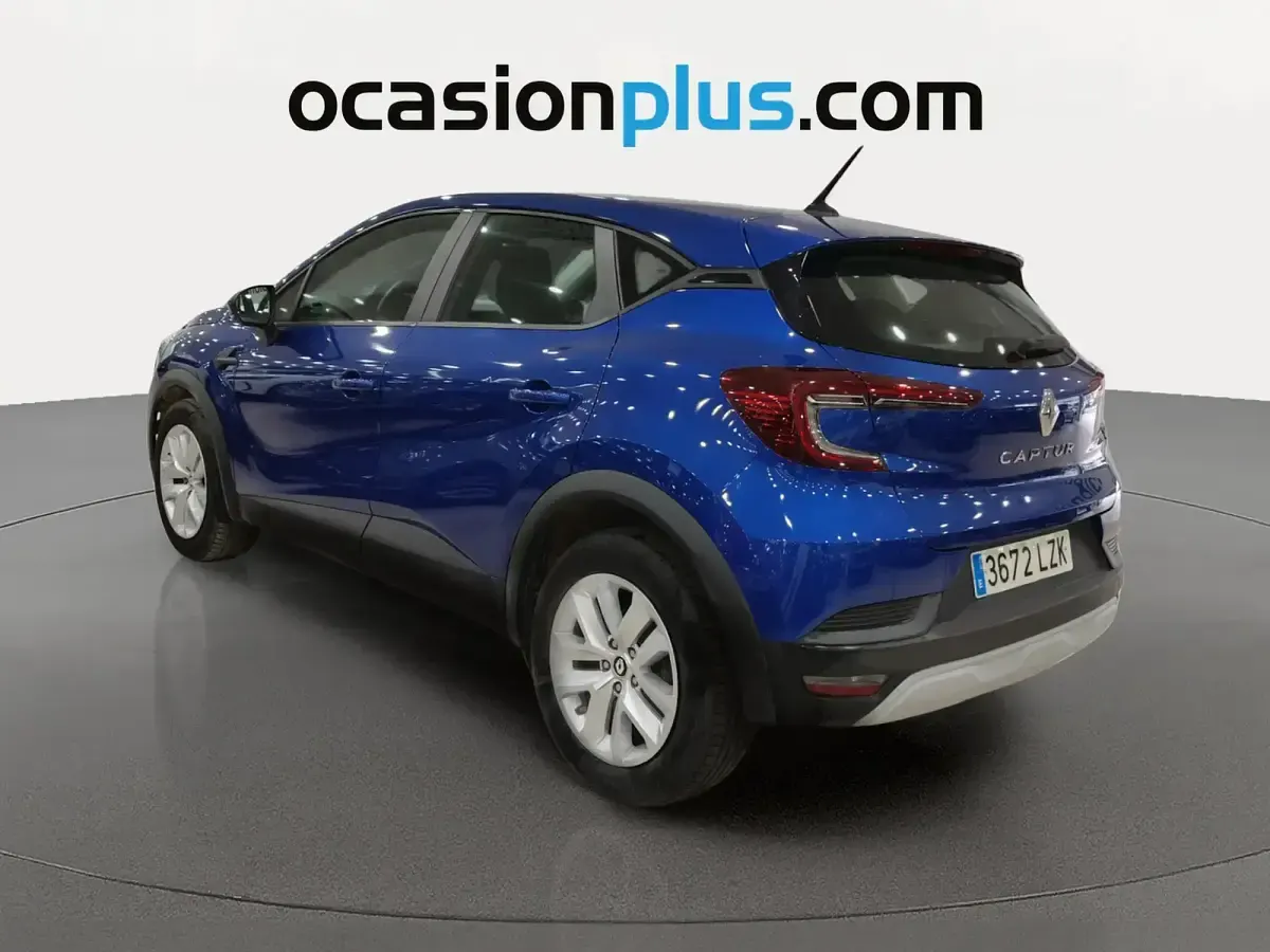 Usado Renault Captur Intens 90 CV (66 kW) 2022 Azul SUV