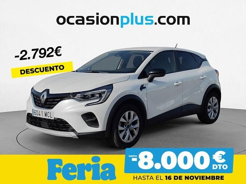 Blanco Usado 2022 Renault Captur Intens SUV | 16.490 € (Precio justo) - Imagen 1/4