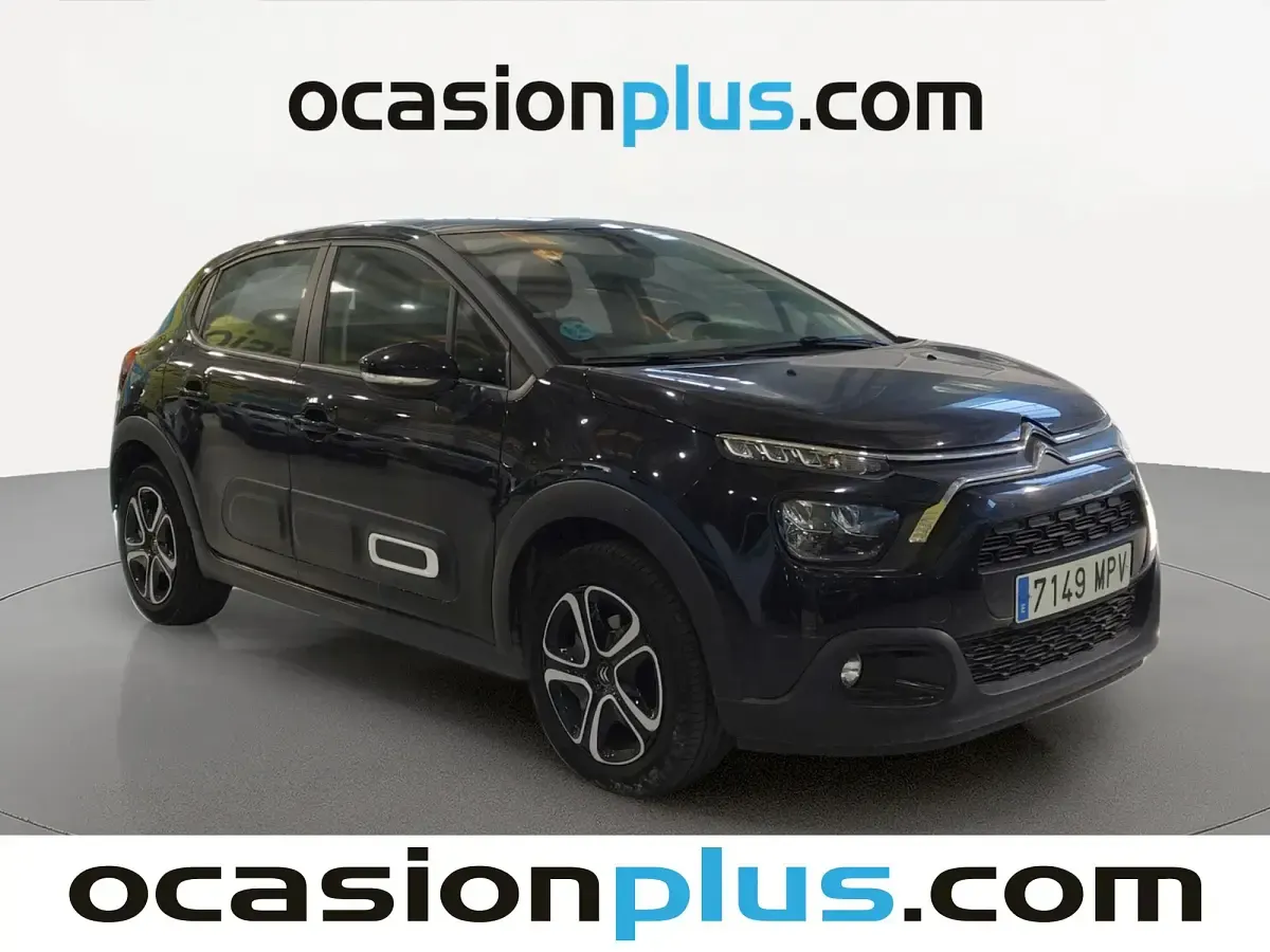 Usado Citroën C3 PureTech 83 CV (61 kW) 2024 Negro Utilitario