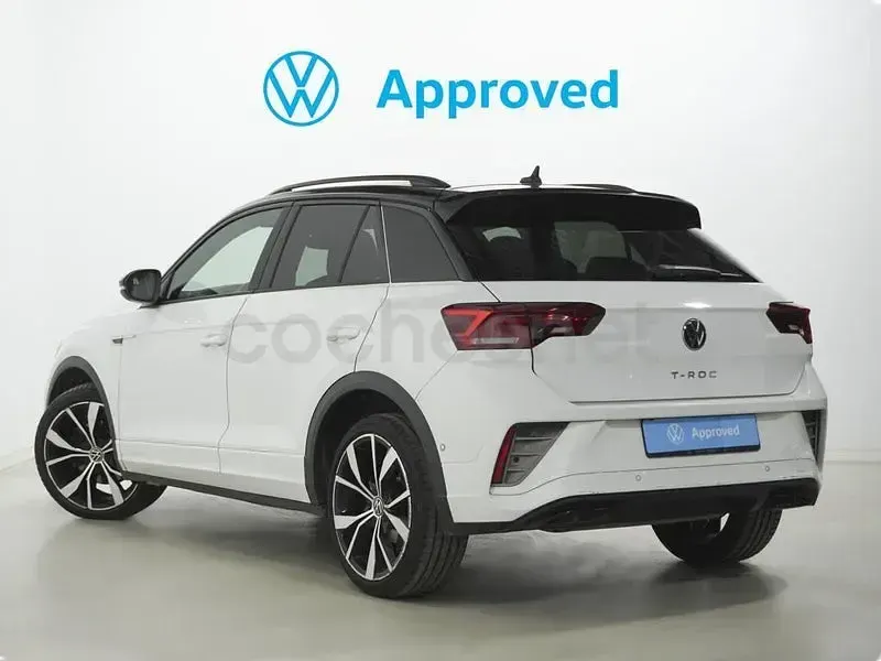 Usado VW T-Roc R-line 150 CV (110 kW) 2022 Blanco SUV