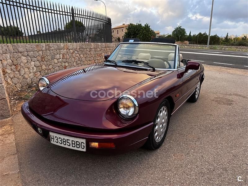 Usado Alfa Romeo Spider 128 CV (94 kW) 1990 Granate Descapotable