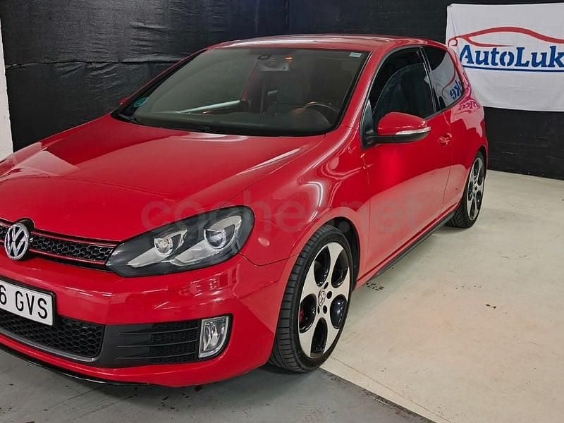 Usado VW Golf VI GTI 210 CV (154 kW) 2010 Rojo Utilitario