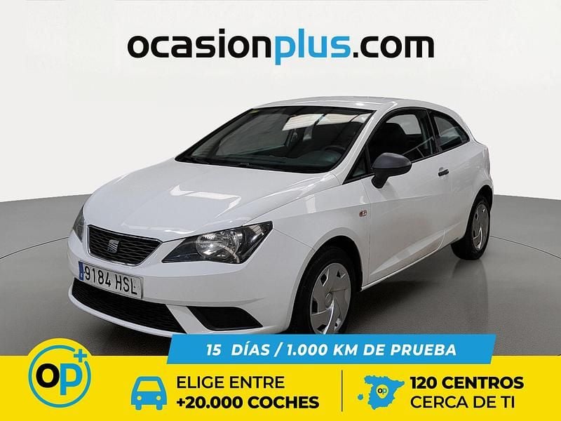 Usado Seat Ibiza Reference 70 CV (51 kW) 2013 Blanco Utilitario