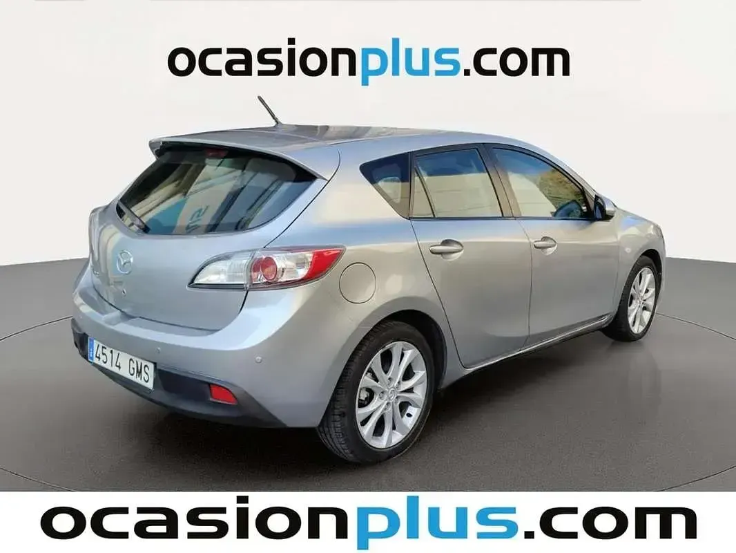 Usado Mazda 3 Active Plus 109 CV (80 kW) 2009 Gris Utilitario