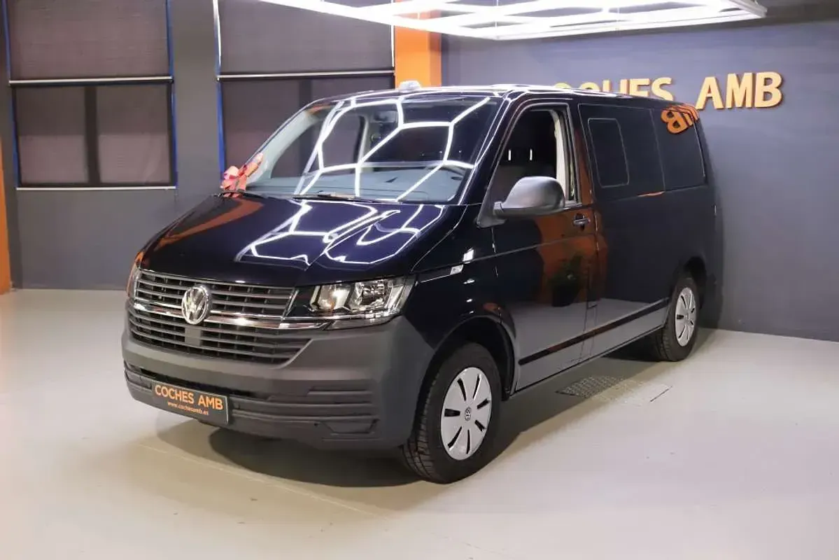Usado VW Transporter 110 CV (80 kW) 2021 Negro Van