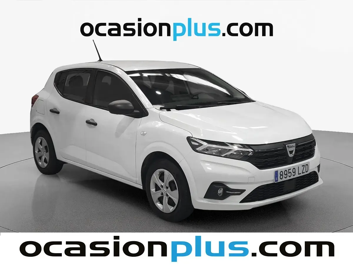 Usado Dacia Sandero Essentiel 67 CV (49 kW) 2022 Blanco Utilitario