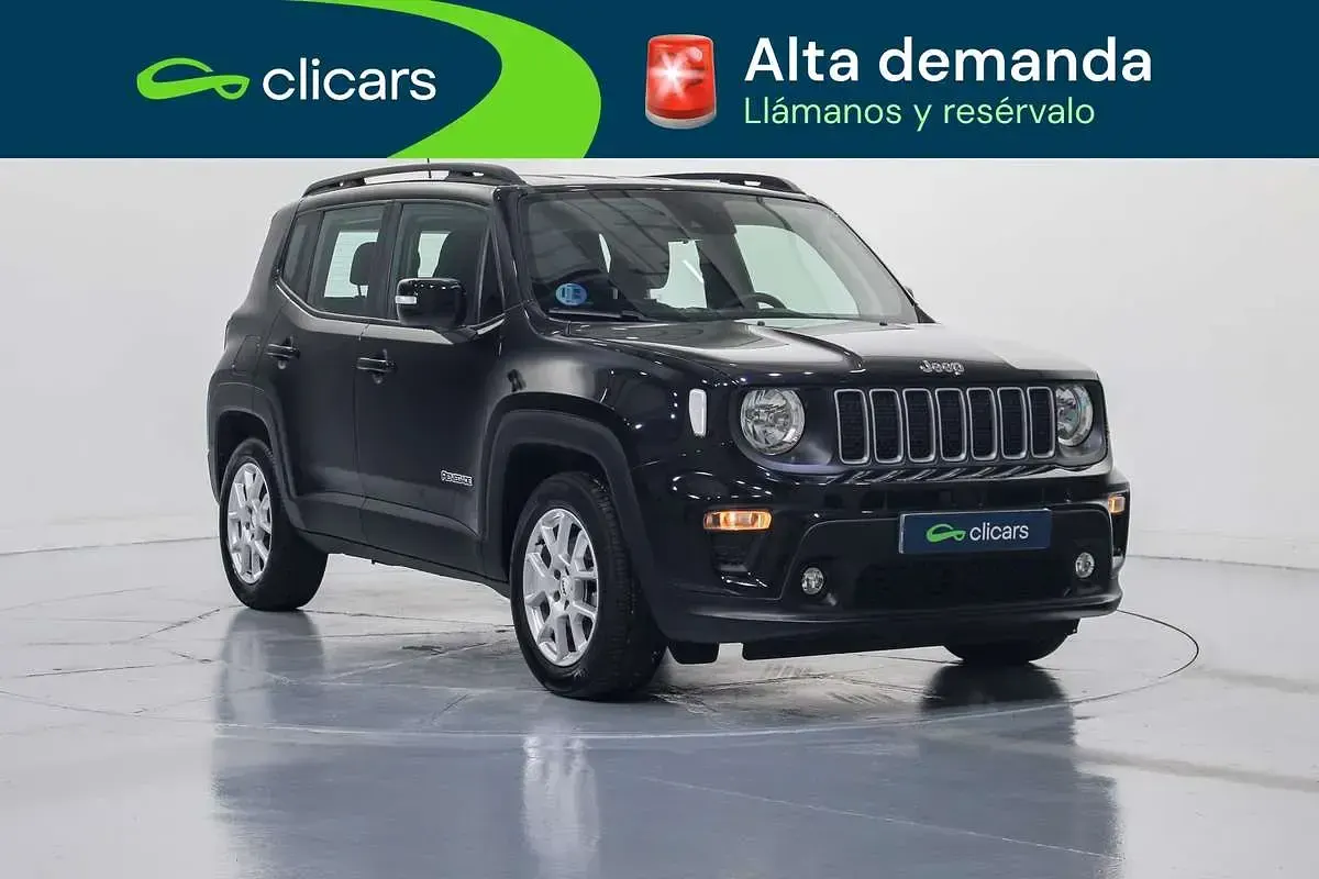 Usado Jeep Renegade Limited 129 CV (94 kW) 2024 Negro SUV