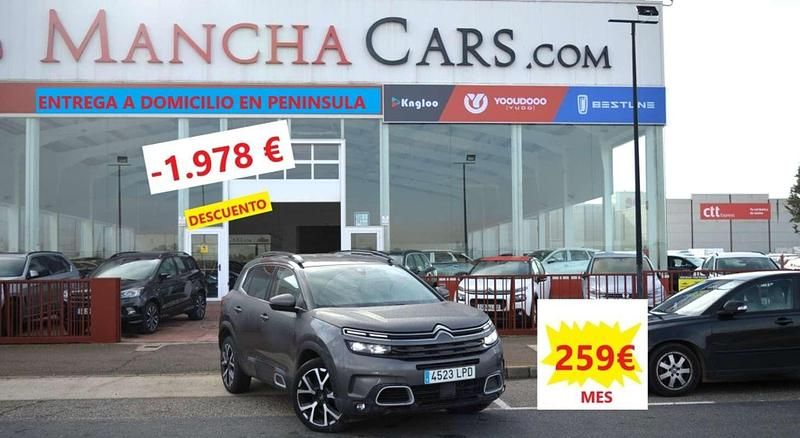 Usado Citroën C5 Aircross Shine 131 CV (96 kW) 2021 Gris / plata SUV