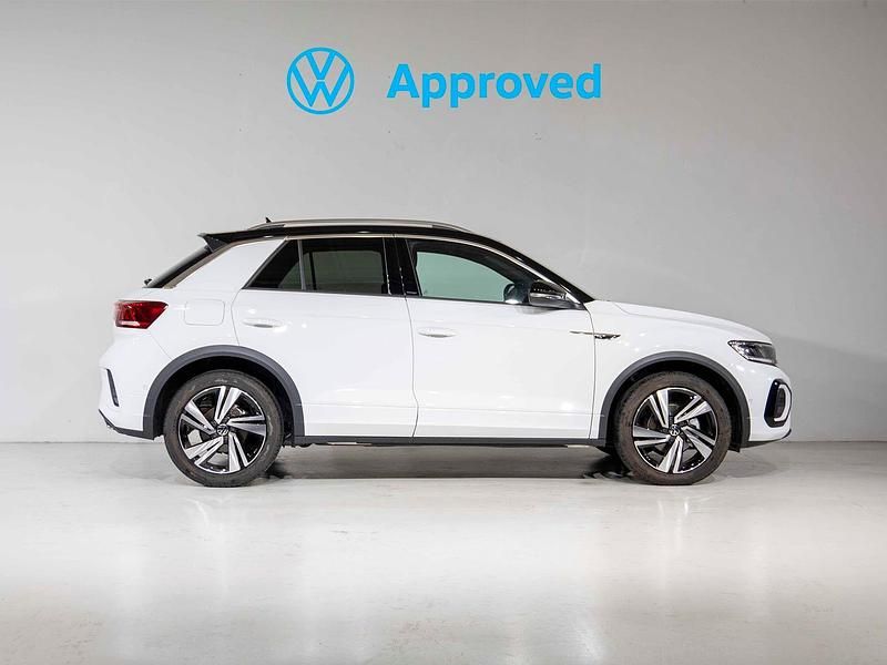 Usado VW T-Roc R-line 150 CV (110 kW) 2022 Blanco, y punto SUV