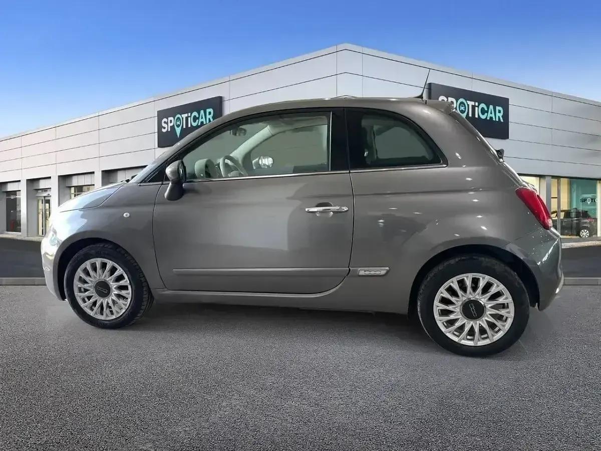 Usado Fiat 500 Lounge 69 CV (50 kW) 2019 Gris Utilitario