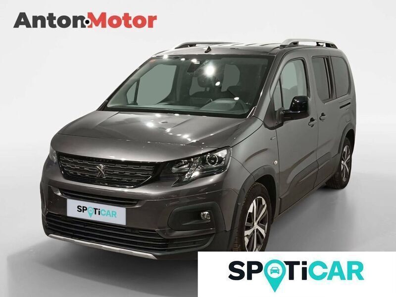 Gris Usado 2019 Peugeot Rifter GT-line Monovolumen | 23.880 € - Imagen 1/4