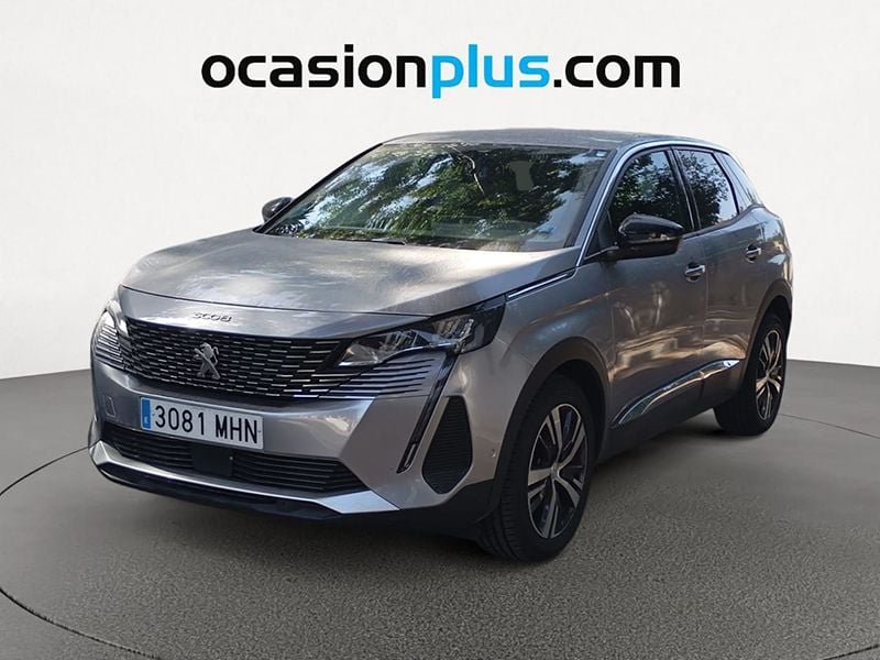 Gris Usado 2023 Peugeot 3008 Allure SUV | 19.082 € (Buen precio) - Imagen 1/4