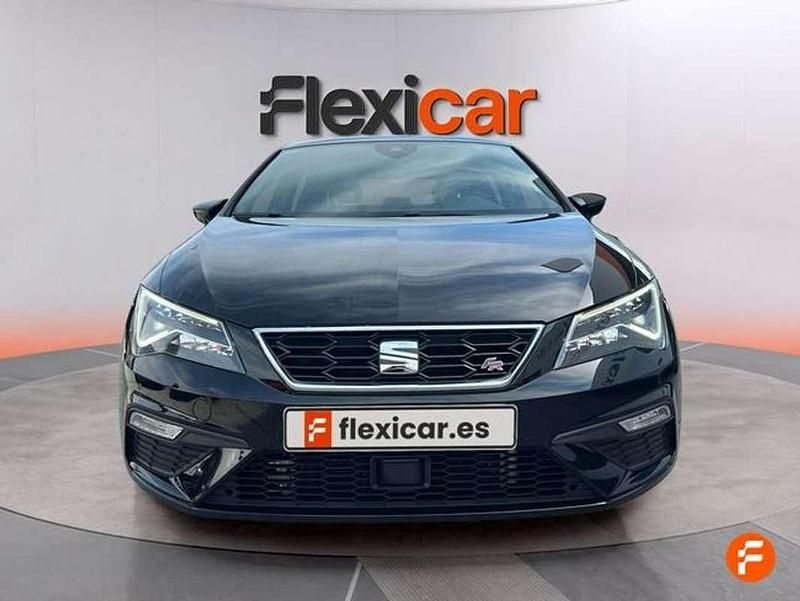 Usado Seat Leon FR 190 CV (139 kW) 2019 Negro Utilitario
